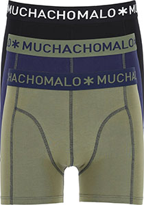 Muchachomalo boxershorts, 3-pack, blauw, groen, zwart    