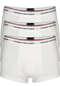 Tommy Hilfiger low rise trunk (3-pack), lage heren boxers kort, wit