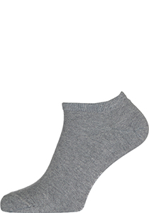 Tommy Hilfiger Sneaker Socks (2-pack), heren enkelsokken katoen, grijs melange