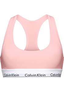Calvin Klein dames Modern Cotton bralette top, ongevoerd, licht roze