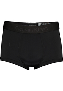 Calvin Klein CK BLACK Micro low rise trunk (1-pack), microfiber heren boxer kort, zwart