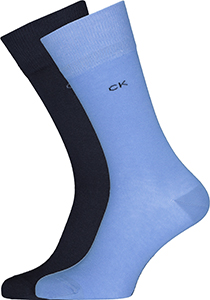 Calvin Klein herensokken Carter (2-pack), licht- en donkerblauw