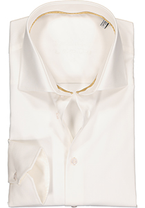 Ledub modern fit overhemd, beige twill 