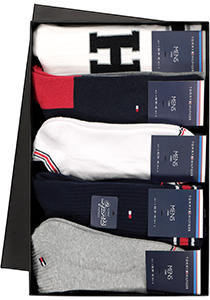 Cadeaubox: 10 paar Tommy Hilfiger Casual sokken