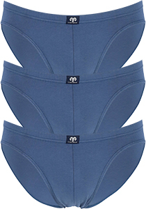 Ceceba heren slips buikmodel (3-pack), blauw