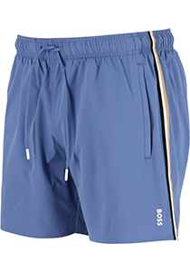 HUGO BOSS Iconic swim shorts, heren zwembroek, blauw