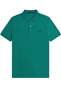 Fred Perry M3600 polo twin tipped shirt, pique, Deep Mint