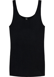 SCHIESSER Luxury dames hemdje (1-pack), zwart