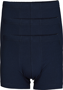 SCHIESSER 95/5 Essentials shorts (3-pack), donkerblauw