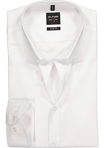 OLYMP Level 5 body fit overhemd, mouwlengte 7, wit