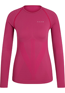 FALKE dames lange mouw shirt Warm, thermoshirt, lichtpaars (radiant orchid)