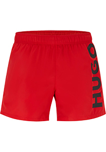 HUGO Abas swim shorts, heren zwembroek, rood