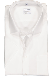 Seidensticker comfort fit overhemd, korte mouw, wit