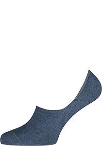 Burlington Everyday dames invisible sokken (2-pack), katoen, jeansblauw (light denim)