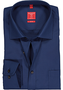 Redmond regular fit overhemd, marine blauw