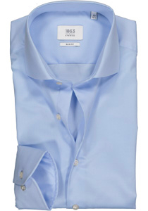 ETERNA 1863 slim fit premium overhemd, 2-ply twill heren overhemd, lichtblauw