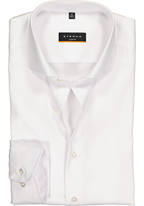 ETERNA slim fit overhemd, mouwlengte 72 cm, niet doorschijnend twill heren overhemd, wit