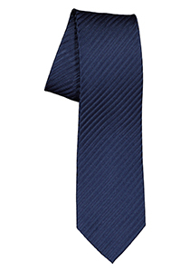 ETERNA stropdas, marine blauw gestreept