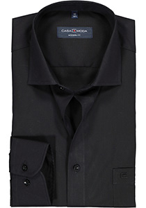CASA MODA modern fit overhemd, mouwlengte 72 cm, zwart 