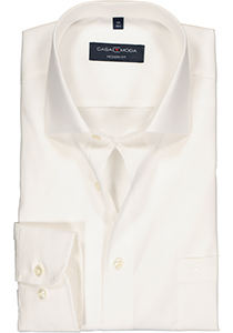 CASA MODA modern fit overhemd, mouwlengte 7, beige / off white