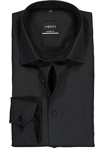 VENTI modern fit overhemd, zwart