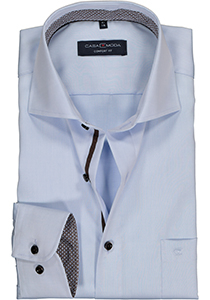 CASA MODA comfort fit overhemd, lichtblauw twill (contrast)