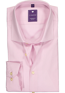 Redmond slim fit overhemd, roze