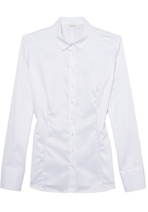 ETERNA dames blouse slim fit, wit