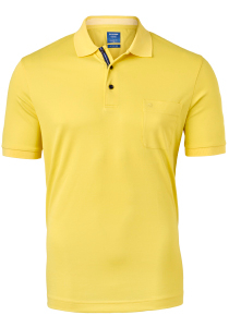 OLYMP modern fit poloshirt, active dry, geel