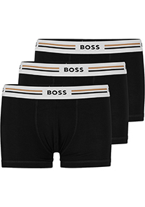 HUGO BOSS Revive trunks (3-pack), heren boxers kort, zwart