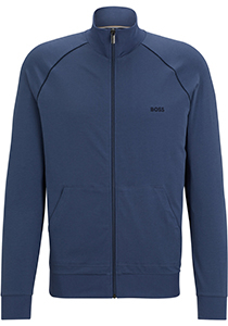 BOSS Mix&Match Jacket, heren lounge vest, blauw