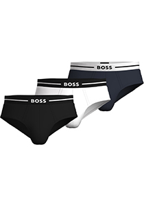 HUGO BOSS Bold hipster briefs (3-pack), heren slips, multicolor