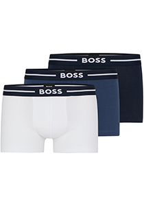 HUGO BOSS Bold trunks (3-pack), heren boxers kort, multicolor