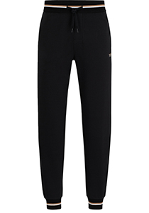 BOSS Iconic Pants, heren pyjama- of loungebroek, zwart