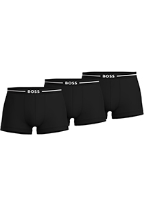 HUGO BOSS Bold trunks (3-pack), heren boxers kort, zwart