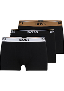 HUGO BOSS Power trunks (3-pack), heren boxers kort, multicolor