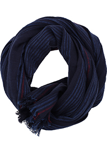 CASA MODA sjaal, blauw gestreept