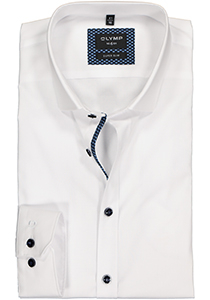 OLYMP No. 6 Six super slim fit overhemd, wit (contrast)