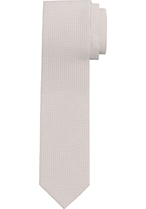 OLYMP smalle stropdas, lichtroze dessin