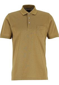 OLYMP Polo Classic, modern fit polo, olijfgroen