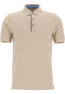 OLYMP Polo Level 5 Casual, slim fit polo, beige