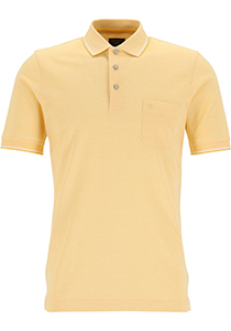 OLYMP Polo Casual, modern fit polo, geel