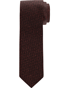 OLYMP extra brede stropdas, rood dessin