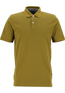 OLYMP Polo Casual, modern fit polo, olijfgroen