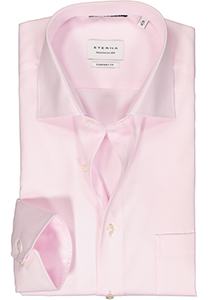 ETERNA comfort fit overhemd, twill, roze