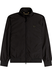 Fred Perry Brentham Jacket J2660, heren zomerjas, zwart