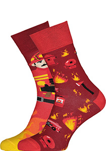 Many Mornings unisex sokken Fireman