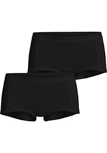 Bjorn Borg dames Core minishorts, boxers korte pijpen (2-pack), zwart