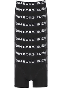 Bjorn Borg boxershorts Essential (9-pack), heren boxers normale lengte, zwart