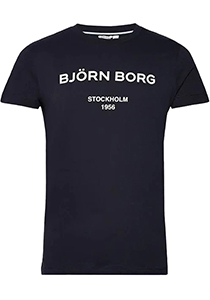 Bjorn Borg logo T-shirt, blauw